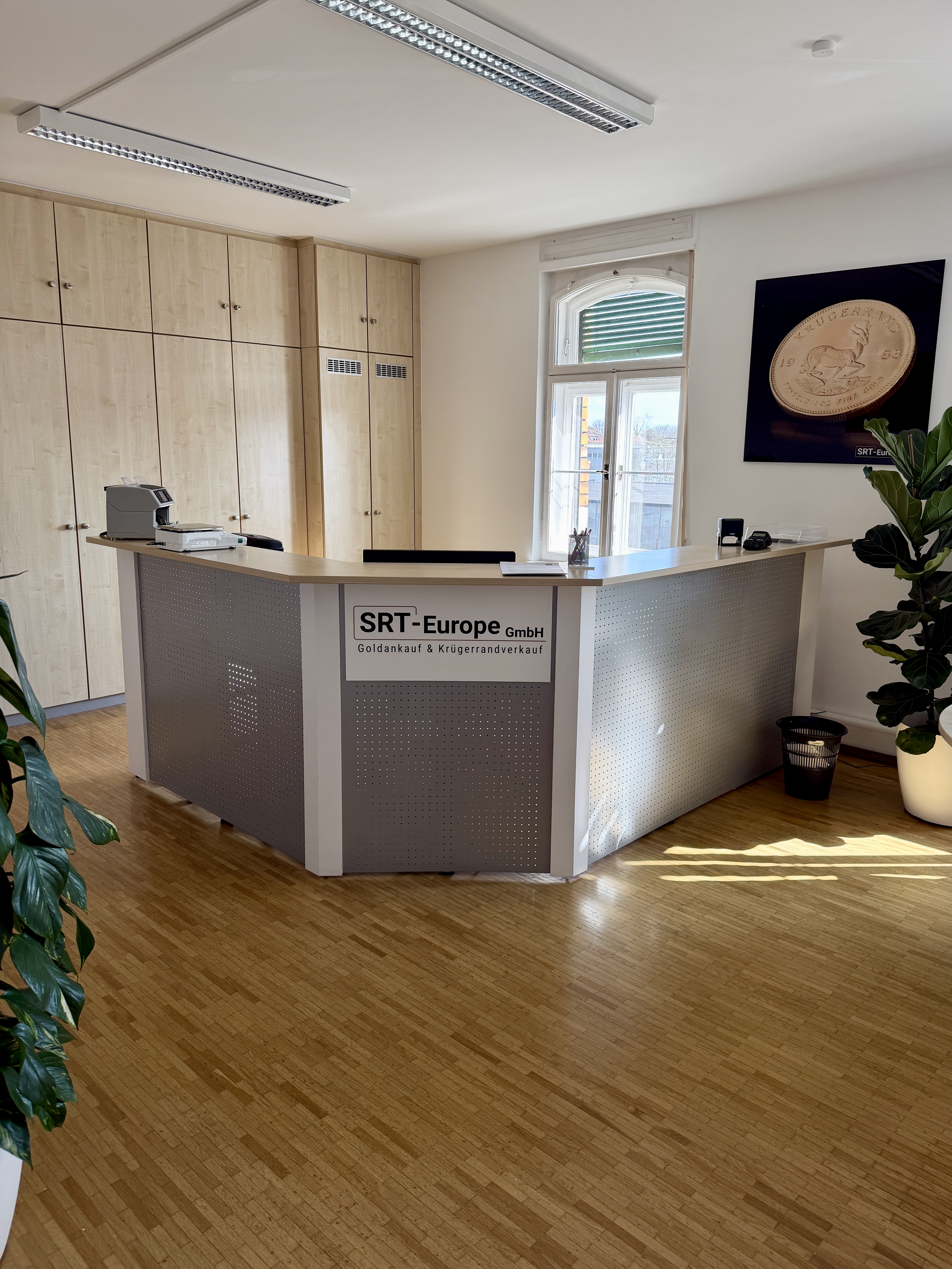 SRT Europe GmbH – Beratungsraum Goldankauf